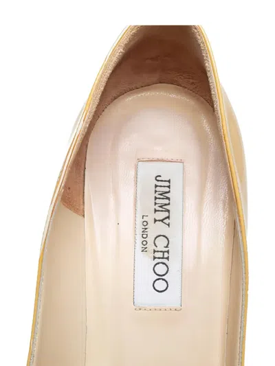 Pre-owned Jimmy Choo Patent Leather Platform Pumps