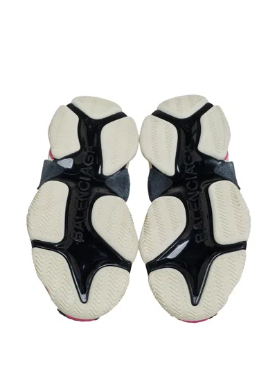 Pre-owned Balenciaga The Triple S Sneakers In White