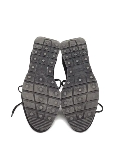 Pre-owned Balenciaga Race Runner Sneakers In Black