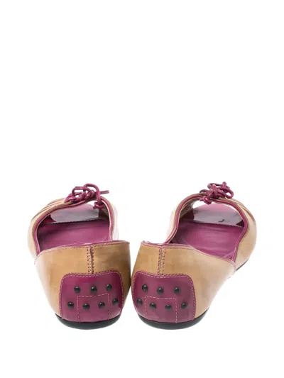 Pre-owned Tod's Vintage  Ballet Flat Sandals