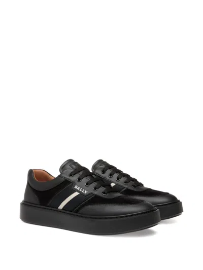 Bally Side-stripe Leather Sneakers