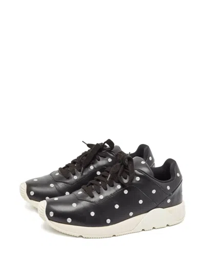 Pre-owned Dior 2024 Leather Sneakers In Black