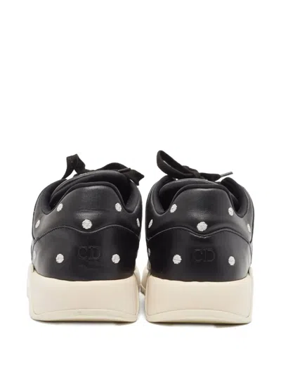 Pre-owned Dior 2024 Leather Sneakers In Black