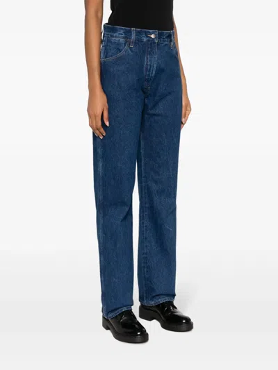 Studio Nicholson Aral Straight-leg Jeans In Blue