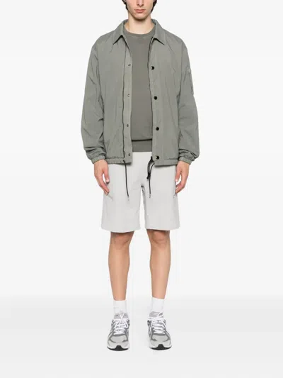 C.p. Company Pocket Bomber Jacket In Gray