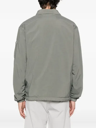 C.p. Company Pocket Bomber Jacket In Gray