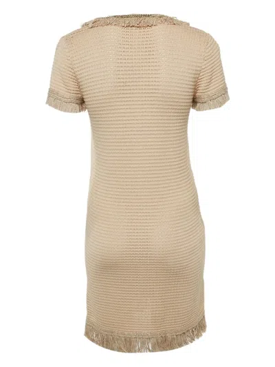 Pre-owned Elisabetta Franchi  Crochet-knit Dress