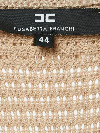 Pre-owned Elisabetta Franchi  Crochet-knit Dress