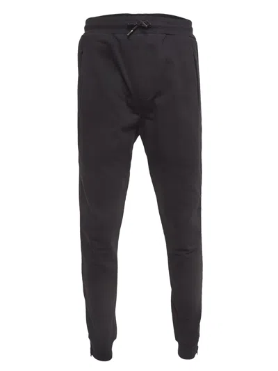 Pre-owned Alexander Mcqueen Zip-detail Track Pants In Black