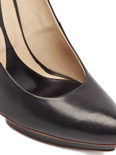 Pre-owned Alexander Mcqueen 125mm Studded Pumps In Black