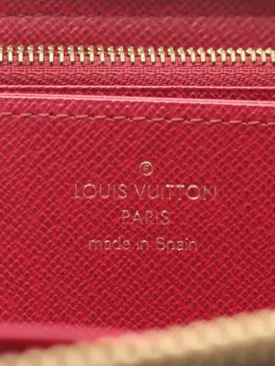 Pre-owned Louis Vuitton 2017 Monogram Zipper Wallet In Brown