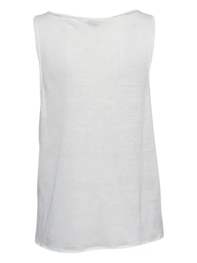 Pre-owned Saint Laurent Linen Sleeveless Top