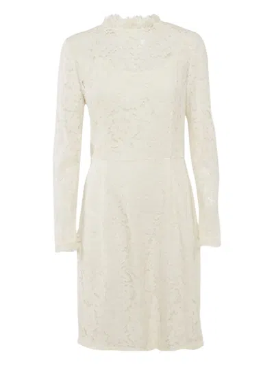 Pre-owned Temperley London  Lace High Neck Midi Dress