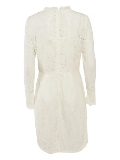 Pre-owned Temperley London  Lace High Neck Midi Dress