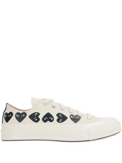 Comme Des Garçons Play X Converse Chuck 70 Multi Heart Sneakers