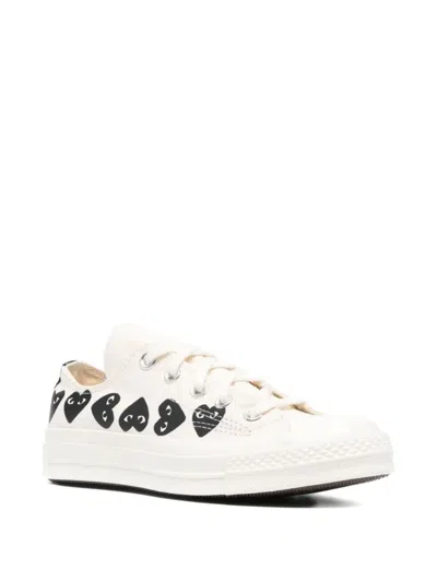 Comme Des Garçons Play X Converse Chuck 70 Multi Heart Sneakers