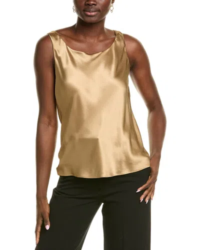 Lafayette 148 New York Bias Silk Tank Blouse