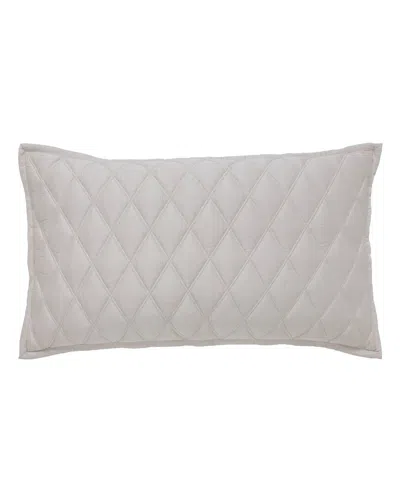Orchids Lux Home Avalon Coverlet Sham - Beige In White