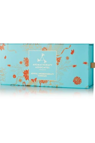 Shop Aromatherapy Associates Joyful Aromatherapy Candle Set In Colorless