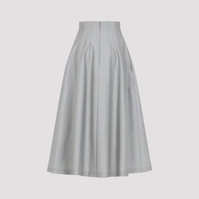 Alberta Ferretti Alberta Ferreti Virgin Wool Midi Skirt