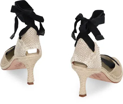 Castaã±er Castaner X Manolo Blahnik - Casta Canvas Heel Espadrilles