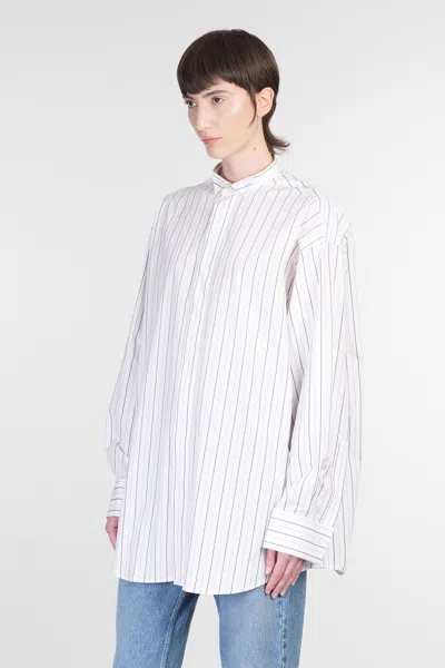 Ami Alexandre Mattiussi Ami Paris Shirts In White