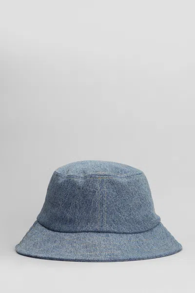 Ami Alexandre Mattiussi Hats In Blue Cotton