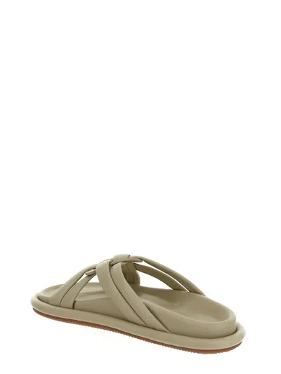 Moncler Bell Soft Leather Sliders