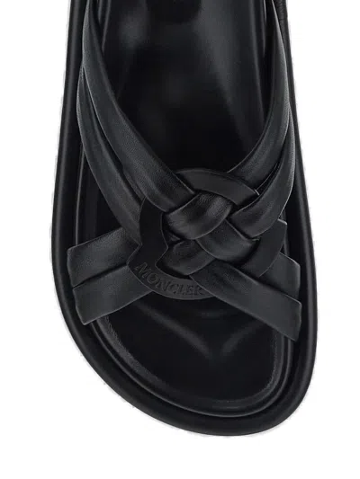 Moncler Logo Embossed Sandals