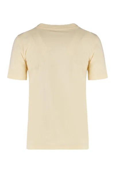 Chloé Cotton Crew-neck T-shirt In White