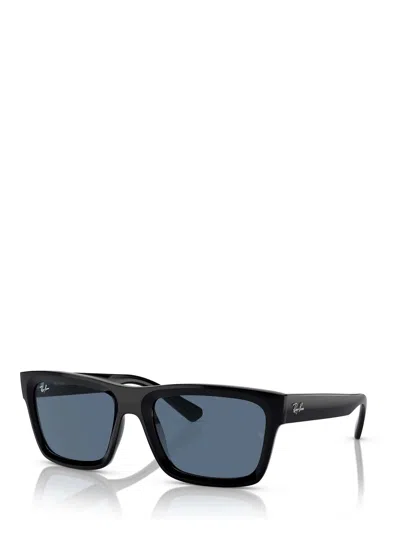 Ray Ban Warren 57mm Rectangular Sunglasses