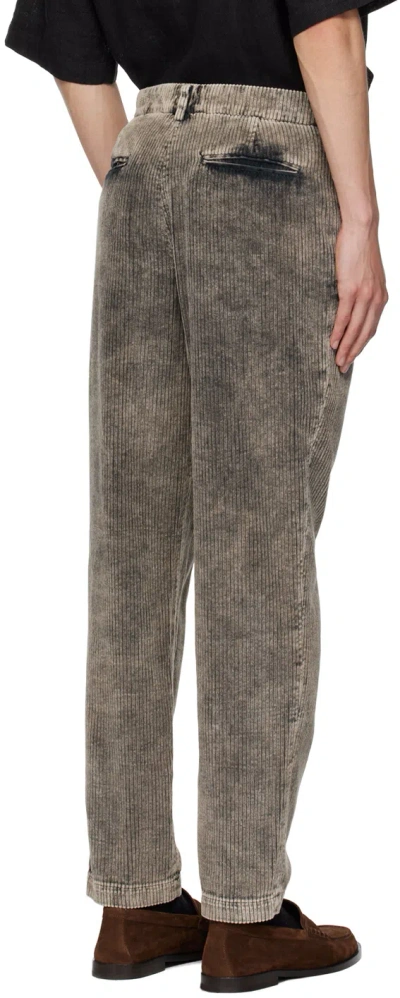 Barena Venezia Barena Man Pants Steel Grey Size 36 Cotton In Gray