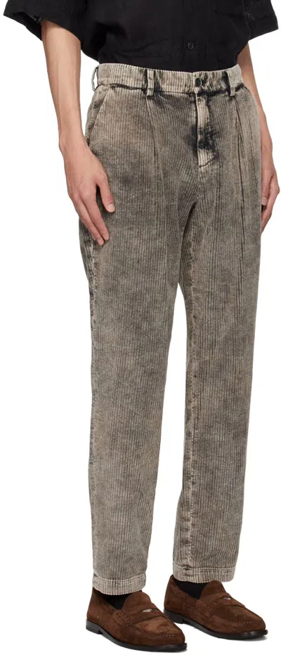 Barena Venezia Barena Man Pants Steel Grey Size 36 Cotton In Gray