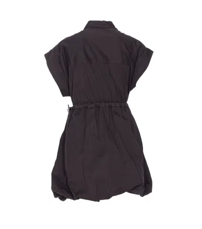 Pinko Draped Mini Dress Belted Waist