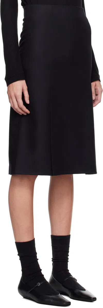Loulou Studio A Mid-length Half-length Skirt In Black