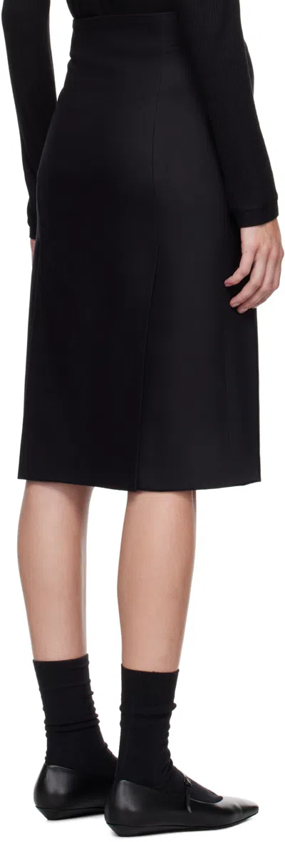 Loulou Studio A Mid-length Half-length Skirt In Black