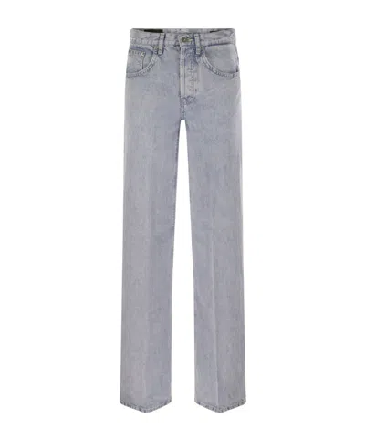 Dondup Relaxed Fit Jeans In Gray