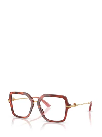 Dolce & Gabbana Dolce  Gabbana Eyewear Square Frame Glasses