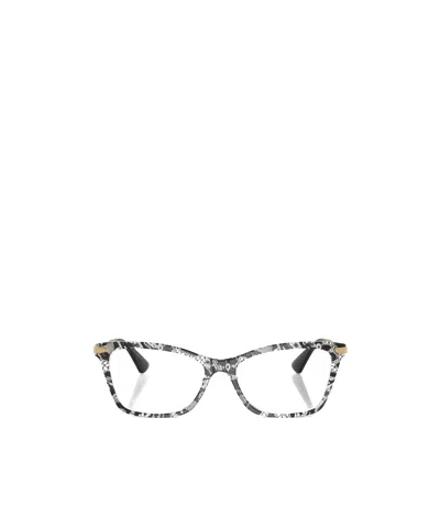 Dolce & Gabbana Dolce  Gabbana Eyewear Rectangular Frame Glasses
