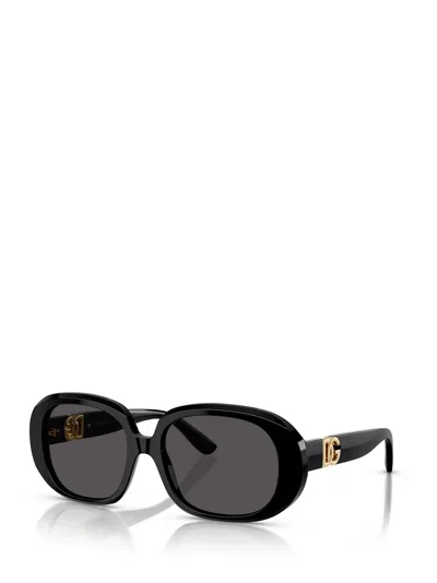 Dolce & Gabbana Dolce  Gabbana Eyewear Round Frame Sunglasses