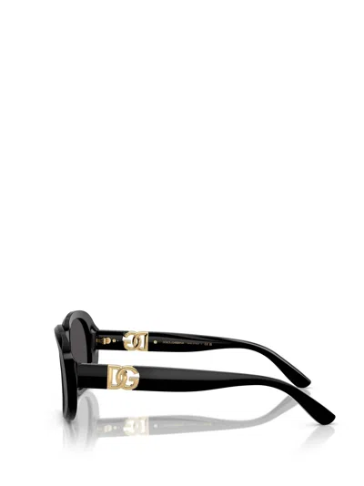 Dolce & Gabbana Dolce  Gabbana Eyewear Round Frame Sunglasses
