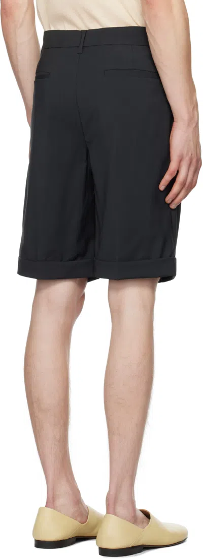 Barena Venezia Stretch Twill Shorts In Black