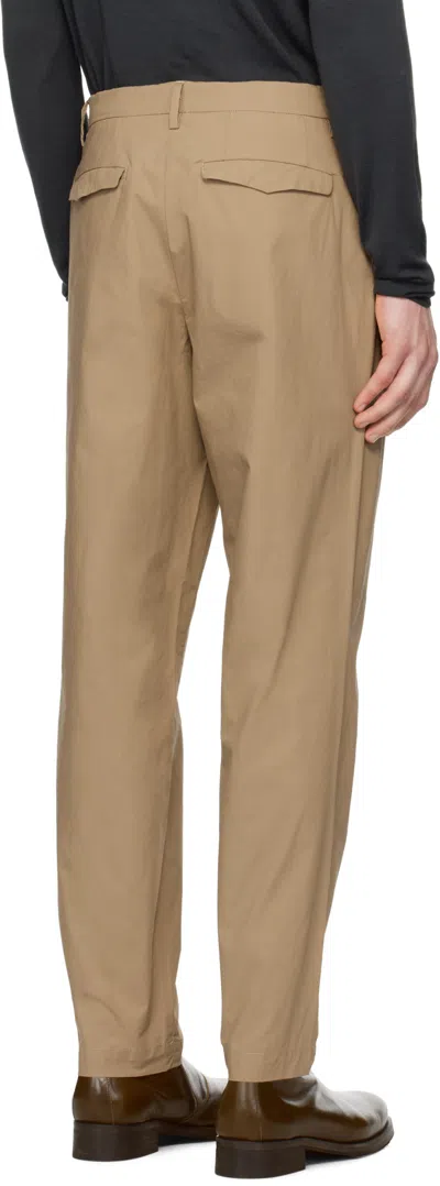 Barena Venezia Beige Masco Vion Trousers In Brown