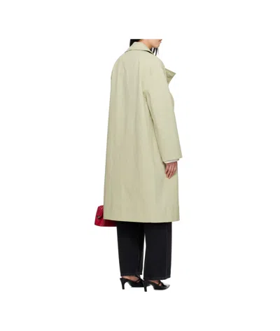Loulou Studio Long-sleeved Button-down Trench Coat