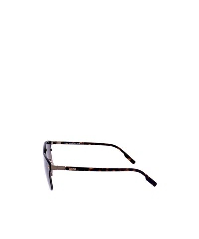 Zegna Half Frame Sunglasses