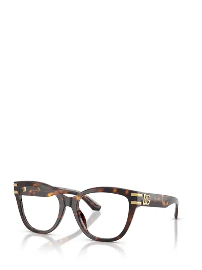 Dolce & Gabbana Tortoiseshell-effect Glasses