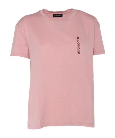 Dondup Logo-print T-shirt In Pink