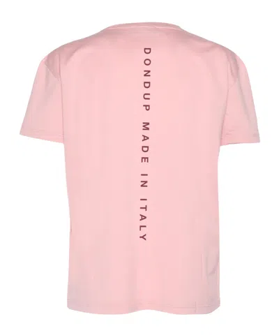 Dondup Logo-print T-shirt In Pink