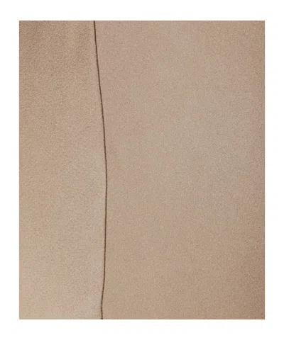 Antonelli 'ossidiana' Maxi Skirt In Beige In Brown