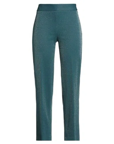 Le Bisbetiche By Camicettasnob Woman Pants Deep Teal Size 10 Viscose, Polyester, Polyamide, Elastane